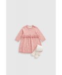 MOTHERCARE pikkade varrukatega kleit ja sukkp&uuml;ksid, IF353 86