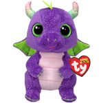 TY Beanie Boos pehme m&auml;nguasi lilla dinosaurus DAPHNE, 15 cm, TY37362