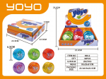Yo-Yo kahepoolne v&auml;rviline LED, assortii., 1710K1052