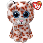 TY Beanie Boos pehme m&auml;nguasi valge leopard COCO, 15 cm, TY37363