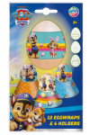 MOXY PAW PATROL 12 muna&uuml;mbrist ja 4 munahoidikut, 160017