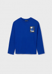 MAYORAL pikkade varrukatega t-s&auml;rk 7D, indigo, 7067-55