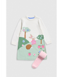 MOTHERCARE pikkade varrukatega kleit ja sukkp&uuml;ksid, JL455