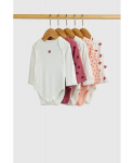 MOTHERCARE pikkade varrukatega beež bodi 5 tk., IF756