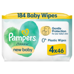 PAMPERS Niisked salvr&auml;tikud Harmonie New Baby, 4x46, 184 tk, 81783718