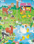 PUZZLE ERINEVAD LOOMAD