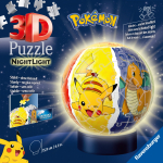 RAVENSBURGER 3D pusle Nightlight Pok?mon, 72tk, 11547
