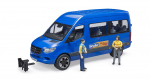 BRUDER MB Sprinter transfeer koos juhi ja kaasreisijaga, 02670