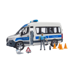 BRUDER Politsei alarms&otilde;iduk MB Sprinter koos politseiniku ja lisadega, 2683