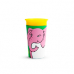 MUNCHKIN Miracle 360 ??WildLove Sippy tass, 266 ml, elevant, Miracle 360,  6m+, 05193201