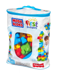 MEGA BLOKS FIRST BUILDERS kaladėlių rinkinys First Builders 60 vnt, DCH55