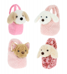 KEEL TOYS Pehme m&auml;nguasi Kutsikas kotis, assortii 18cm, EP3558