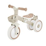 GLOBBER &otilde;ppekolmerattaline Learning Trike 2in1 Plus, kookosp&auml;hkli, 737-466