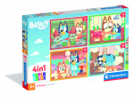 CLEMENTONI pusle 4 in1 Bluey, 4 tk, 21530