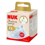 NUK silikoonlutt NATURE SENSE, S suurus, 2tk, SA54