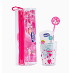 CHICCO suuhoolduse reisikomplekt, roosa, 00008543110000