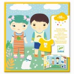 DJECO eemaldatavad kleepsud Riided, DJ09070