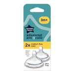 Tommee Tippee pudelilutid keskmise vooluga anti-colic 2tk 42112853