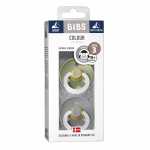 BIBS lutt lateks, 18m+, 2 tk.,  Sage Night / Cloud Night