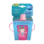 CANPOL BABIES mittelekkiv tass 250 ml, roosa, 31/200_pin