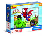 CLEMENTONI SPIDEY AND HIS AMAZING FRIENDS pusle, 12 tk, 41198