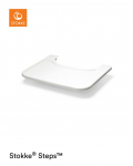 STOKKE laud s&ouml;&ouml;gitoolile Steps&trade; Baby Set Tray White 350001