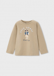 MAYORAL pikkade varrukatega t-s&auml;rk, hazelnut, 4.022-68, 134&nbsp; cm
