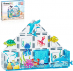 PICASSO TILES magnetkonstruktor 8 veelooma figuuriga Aquarium 26 tk., PTQ25