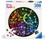 RAVENSBURGER Circle of Colors pusle Putukad harmoonias, 500 tk, 12000820