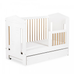 LITTLE SKY by KLUPŚ kaitsebarj&auml;&auml;r voodile IDA, White/Beech