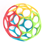 OBALL pall, punane/kollane/roheline/sinine, 10340