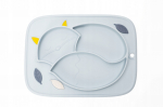 INNOGIO silikoonist taldrik GIOfresh The FOX, blue, 6m +, GIO-900BLUE