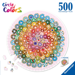RAVENSBURGER pusle V&auml;rviring Doughnu, 500tk, 17346