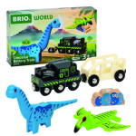 BRIO WORLD dinosauruse seikluskomplekt Dinosaur Battery Train, 36096