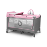 LIONELO reisivoodi-maneež FLOWER, Flamingo, LO-FLOWER