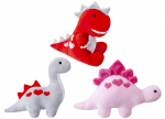 Pehme dinosaurus 23cm assortii., 445060