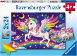 RAVENSBURGER PUZZLE pusle &Uuml;kssarvik ja Pegasus, 2x24 tk, 05677 4