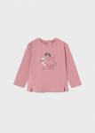 MAYORAL pikkade varrukatega s&auml;rk, rose, 1051-71, 92 cm