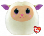 TY Squishy Beanies lamba squish FLUFFY valge 35cm, TY39330