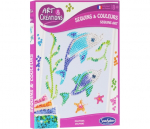 SENTOSPHERE Sequins Art Craft Set - Dolphins, Sento2011