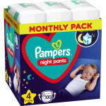 PAMPERS p&uuml;ksm&auml;hkmed Night Monthly 4 suurus, 4x25, 100 tk, 81758419MP
