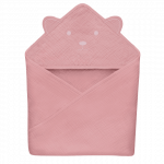 LIONELO musliinist r&auml;tik, 80x80, Pink baby, LO-MUSLIN