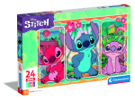 CLEMENTONI DISNEY STITCH maxi pusle, 24 tk, 24029