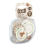 LOVI silikoonist lut Teddy Love, 0-6m, 2 tk., 22/935