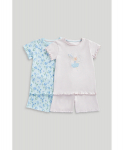 MOTHERCARE l&uuml;hikeste varrukatega t-s&auml;rk ja l&uuml;hikesed p&uuml;ksid 2 tk., LM176 98