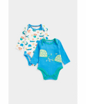 MOTHERCARE pikkade varrukatega bodi, 2 tk., EB677