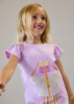 MAYORAL varrukateta t-s&auml;rk, lilac, 3.007-81, 98&nbsp; cm
