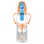 CANPOL BABIES pudel k&auml;epidemetega CUTE ANIMALS, 250 ml., 11/845_ora