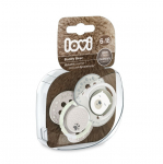 LOVI r&otilde;ngaslutt silikoon Buddy Bear 6-18 kuud 2 vnt. 22/865