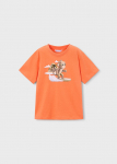 MAYORAL l&uuml;hikeste varrukatega t-s&auml;rk, orange, 3.077-84, 98&nbsp; cm